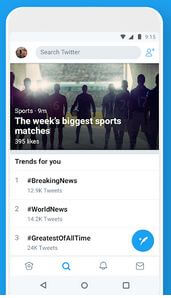 Twitter Beste sociale netwerkapp voor Android