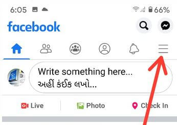 Open uw Facebook-pagina-instellingen op Android