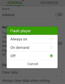 Hoe Flash Player op Galaxy S8 plus te installeren