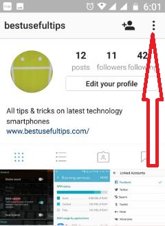 Hoe tweefactorauthenticatie Instagram android in te schakelen