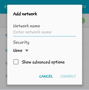 Hoe wifi-netwerk toe te voegen in Android mobiel