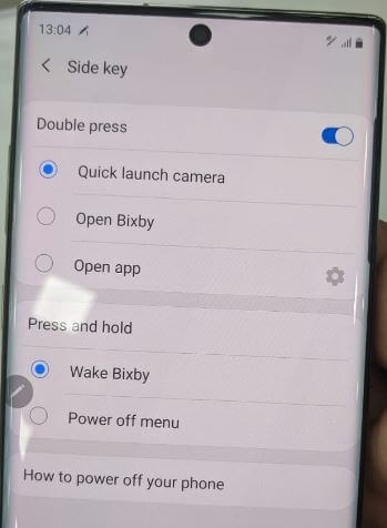 Hoe Bixby op Galaxy Note 10 Plus uit te schakelen