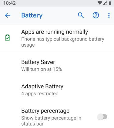 Hoe u het batterijpercentage kunt inschakelen op Google Pixel 3 en Pixel 3 XL