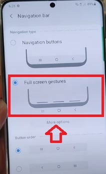 Gebarennavigatie inschakelen op Galaxy S20 Ultra, S20 Plus en S20