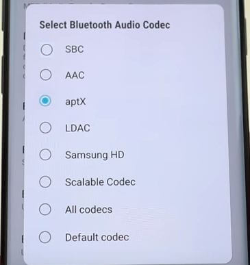 Hoe de Bluetooth-audiocodec op Galaxy S9 en S9 Plus te wijzigen